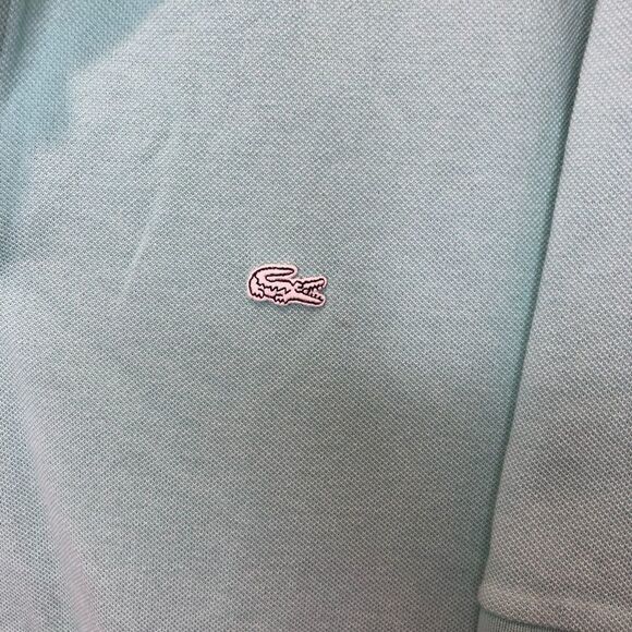 Lacoste regular fit polo short sleeve shirt size 8 - Picture 3 of 5